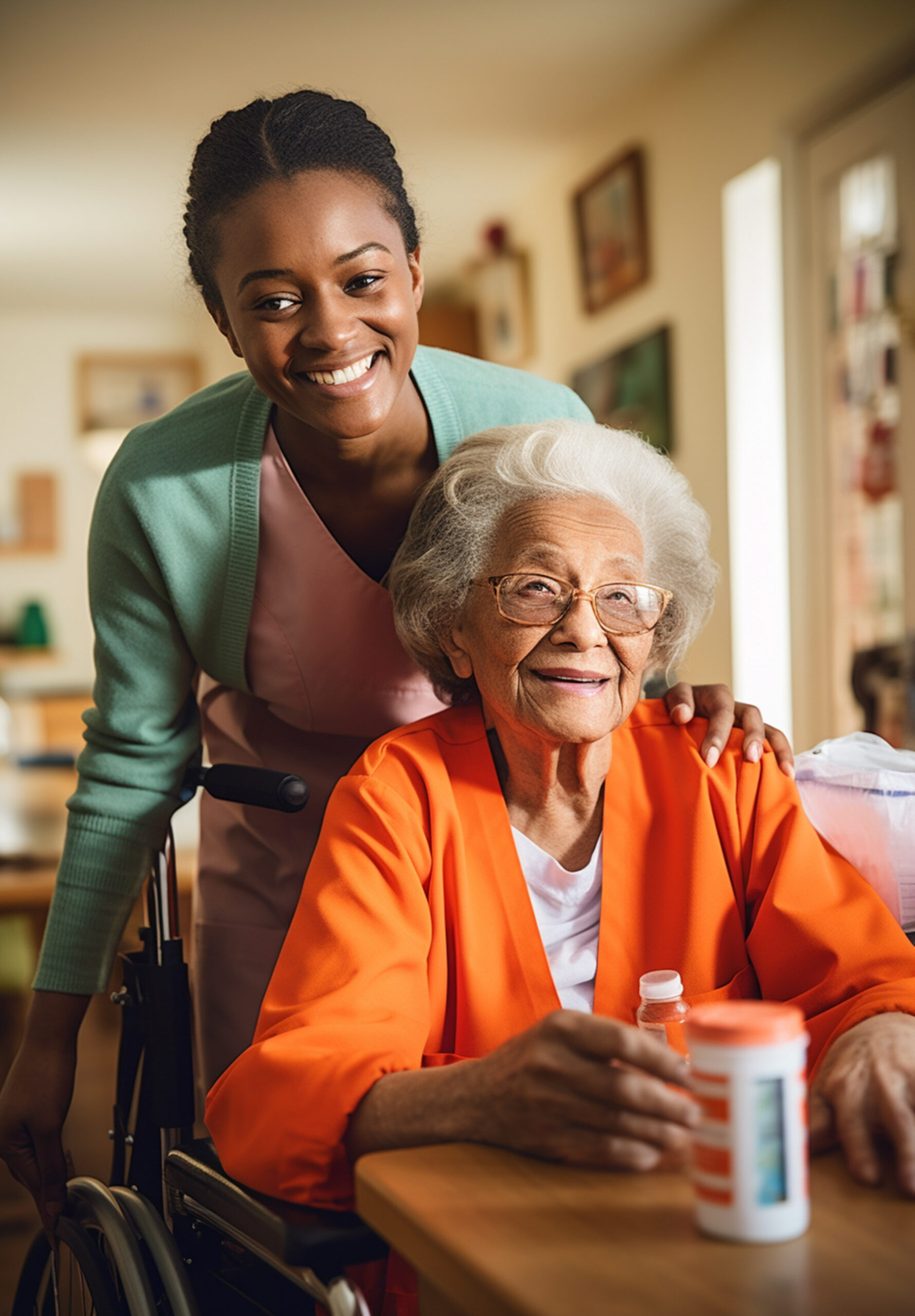 Educational Tips 67 scene from care job with senior patient being take care scaled
