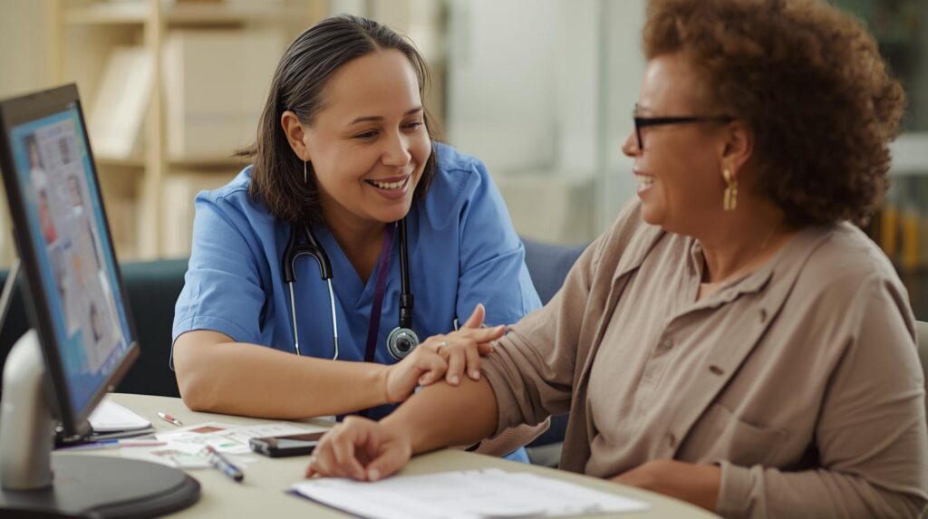 Post-Stroke Home Care: How Caregivers Aid in Recovery and Daily Living 5 Caregivers are trained to communicate effectively with stroke survivors. They speak slowly use short sentences and rely heavily on visual cues pointing or communication boards