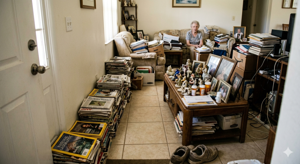 Decluttering a Senior’s Home for Safety (Without Causing Emotional Distress) 2 Declustter 4