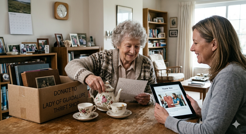 Decluttering a Senior’s Home for Safety (Without Causing Emotional Distress) 6 Declustter 6