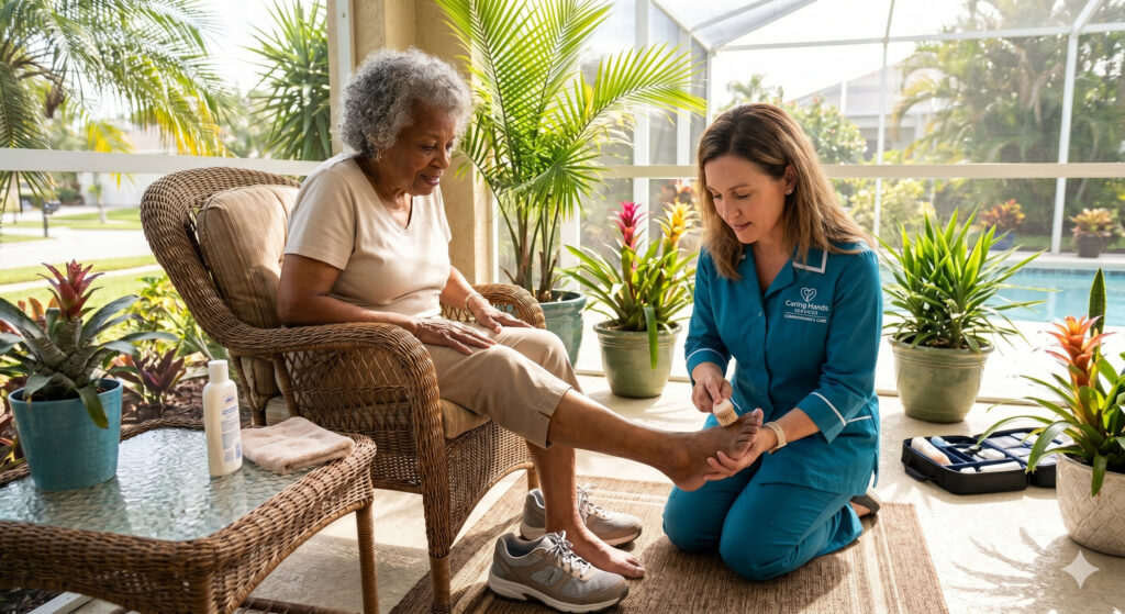 Senior Foot Care: Why It Matters for Fall Prevention and Mobility 3 Foot care 2