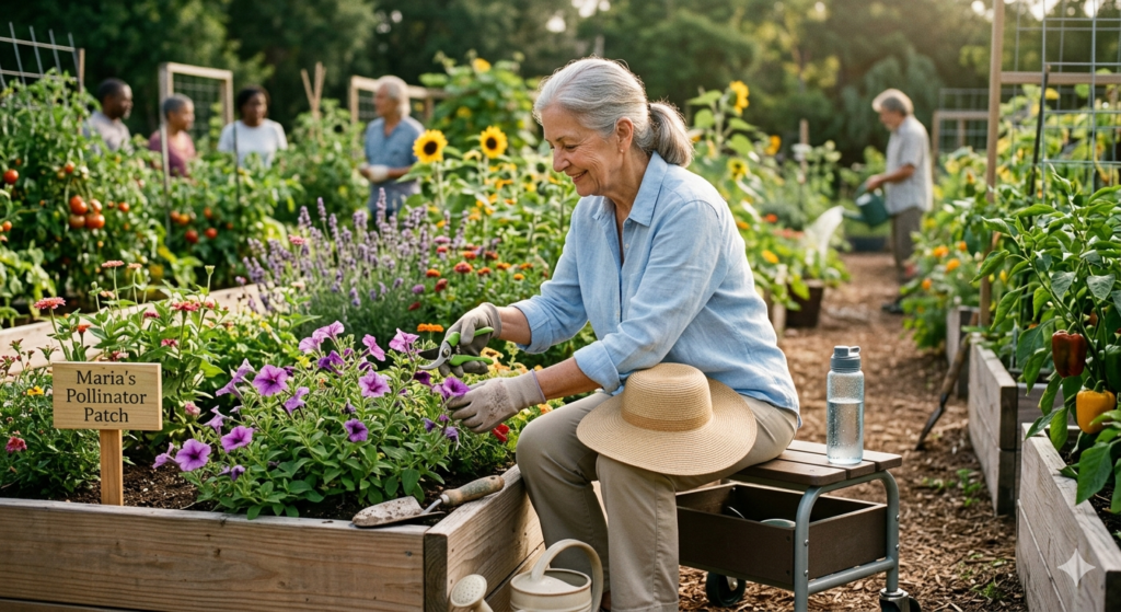 Gardening for Florida Seniors: Safe Ways to Enjoy the Outdoors Without Overexertion 2 Garden 4