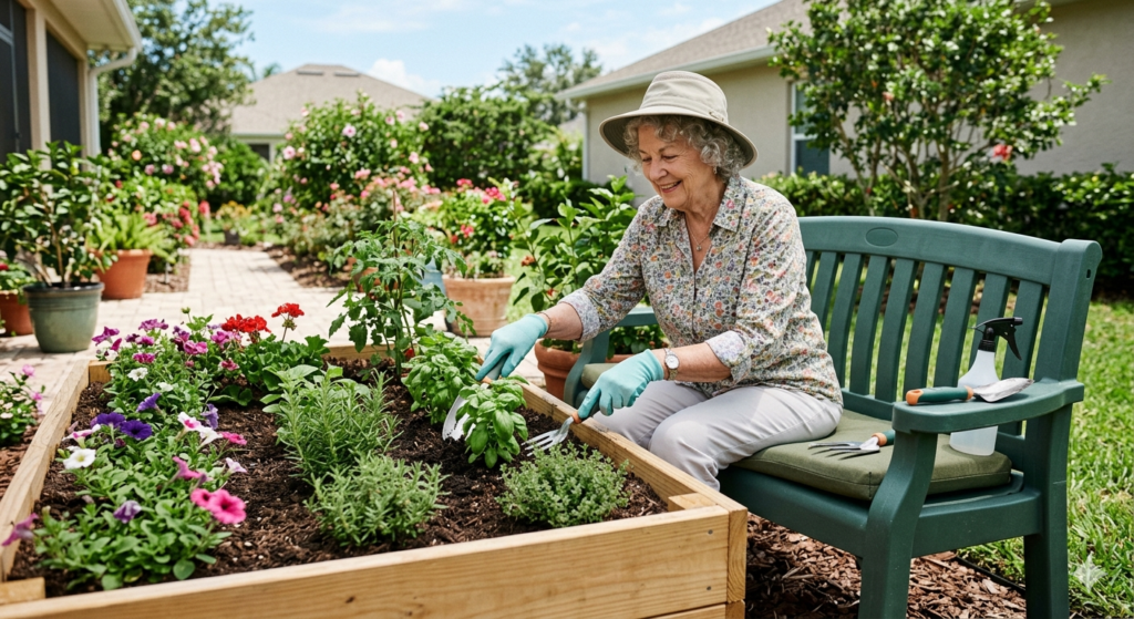 Gardening for Florida Seniors: Safe Ways to Enjoy the Outdoors Without Overexertion 4 Garden 6