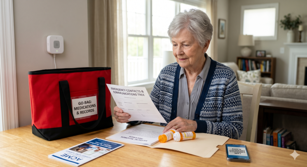 Creating an Emergency Backup Care Plan for Florida Seniors (Before You Need It) 1 Shal we 2