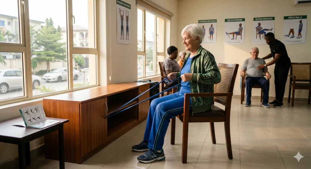 Easy 15-Minute Seated Exercises for Seniors to Maintain Muscle and Prevent Falls 1 Aged 2 Removed