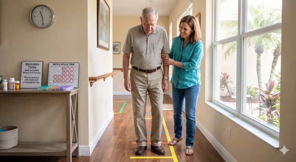 Managing Parkinson’s Disease at Home: Overcoming "Freezing" and Mobility Hurdles 8 Care 4 1