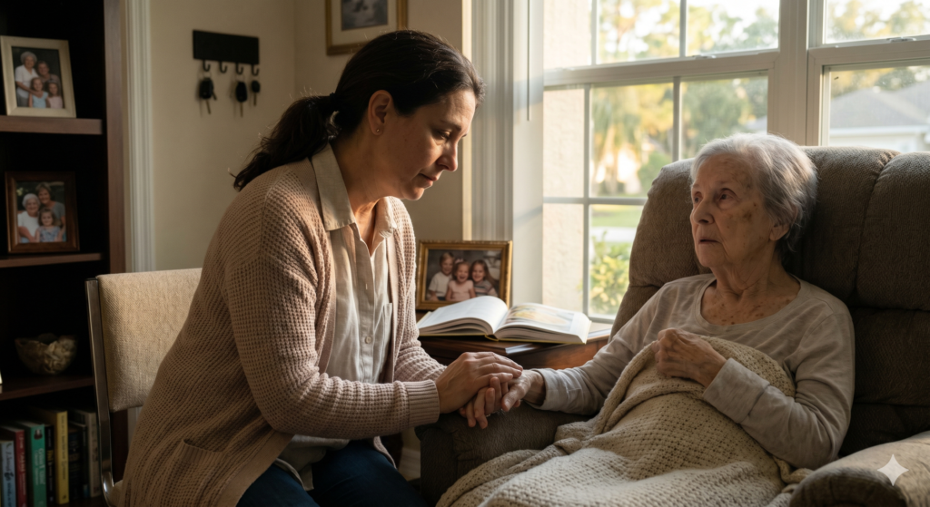Coping with Anticipatory Grief When Caring for a Declining Parent 3 S 4
