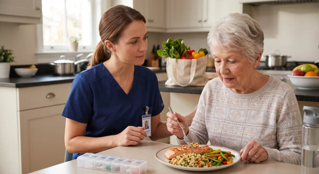 Managing Senior Diabetes at Home: Diet, Foot Care, and Preventing Emergencies 2 Leg care 2